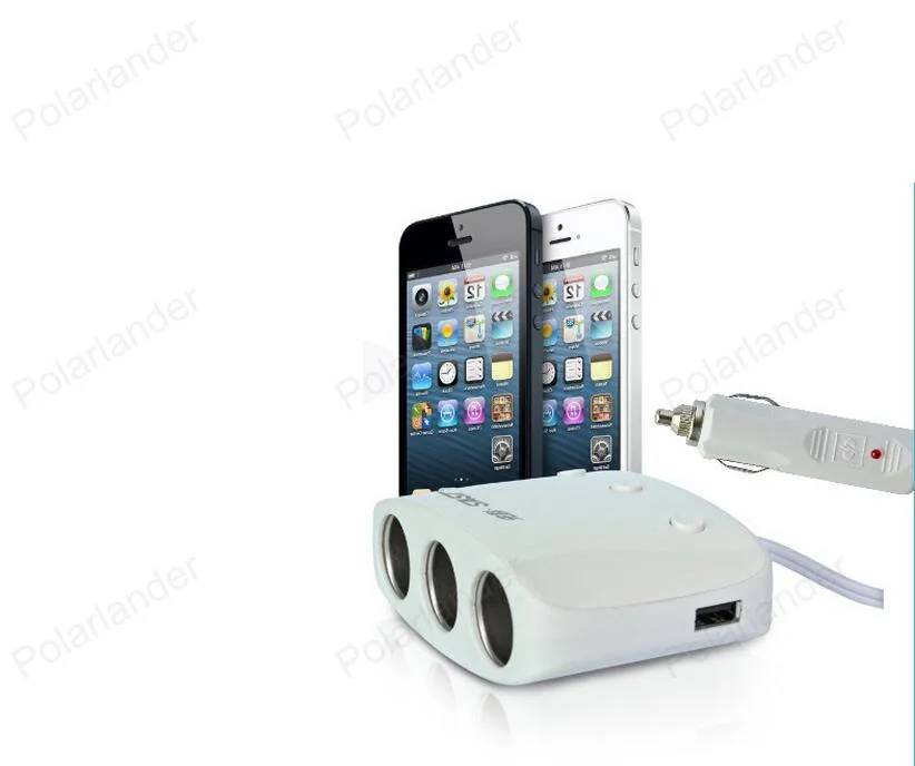 12 В 2 порта мини USB 1.0A 2.1A квадратное автомобильное зарядное устройство авто