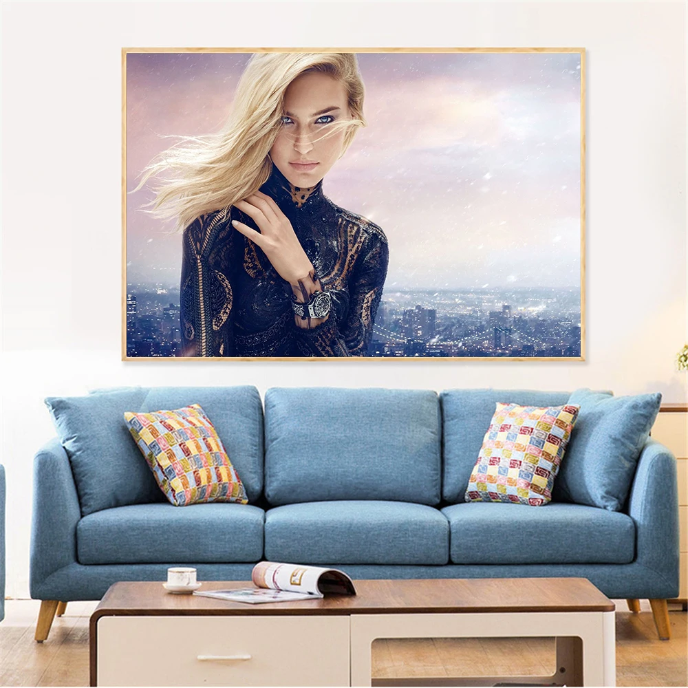 Постеры и печати холста сексуальной модели, очаровательной женщины, красивых девушек - картины на стену для украшения спальни, декор в ванной.