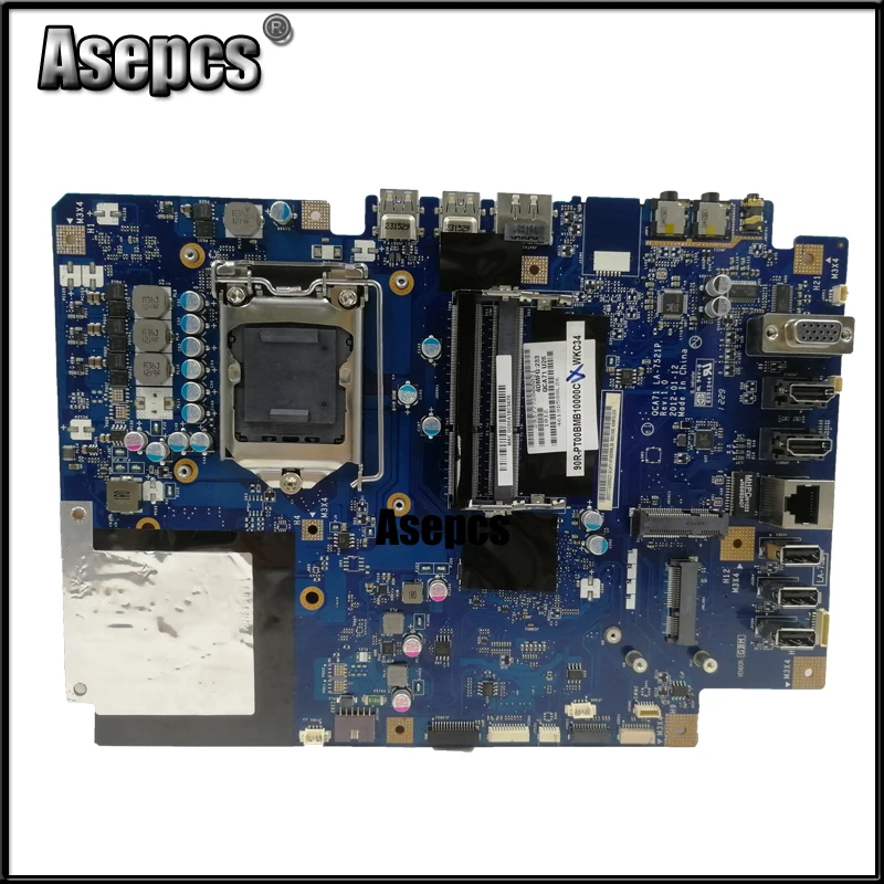 Asepcs оригинальная универсальная материнская плата для For Asus ET2411I LA-7521P ET2411 100% тест ok