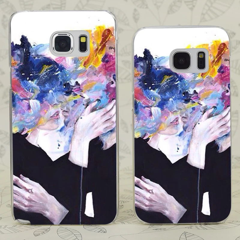 C4465 близость на дисплее прозрачный жесткий PC чехол для samsung Galaxy S 3 4 5 6 7 Mini Edge Plus Note 9
