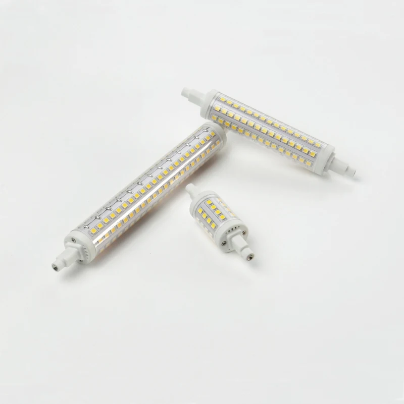 СВЕТОДИОДНЫЙ R7S 78 мм 118 135 189 светодиодный 7 Вт 10 12 15 Lampara Luz J78 J118 J135 J189 SMD2835 110 В 220
