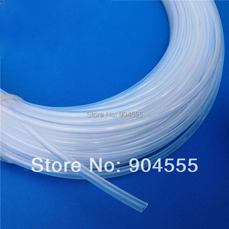 

Silica hose, FDA food grade silicone rubber tube ID 8MM,OD12MM (8X12MM) Translucent