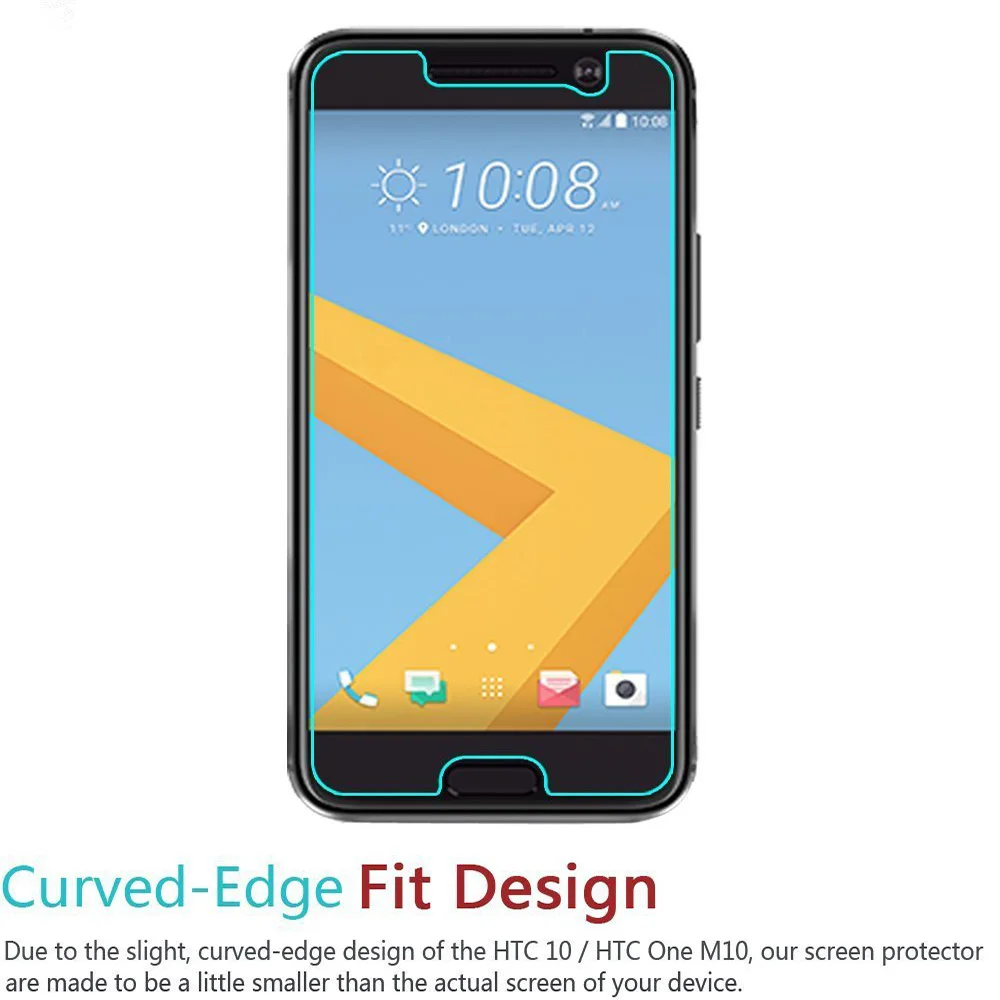 9H 2.5D защита для экрана закаленное стекло HTC Desire 610 626 825 828 One M7 M8 M9 M10 E8 X9 A9 E9 Plus