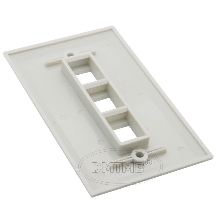 Настенная плита keystone с 3 портами 114X70 мм и серого цвета|wall plate|keystone wall platekeystone |