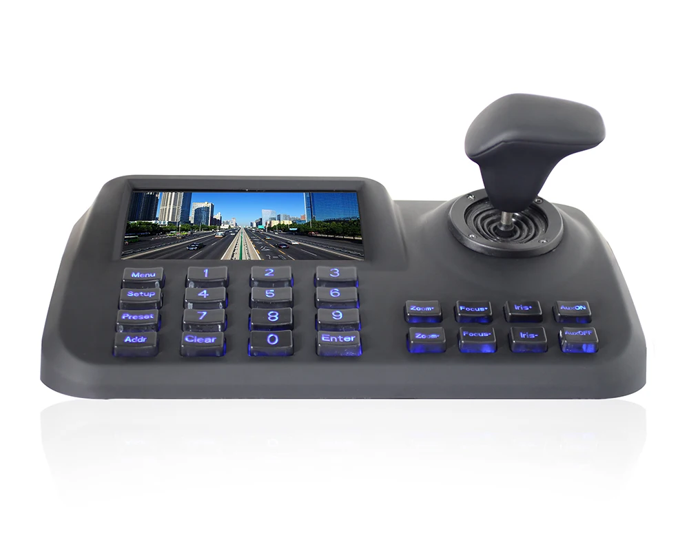 Конференц-камера IP ptz контроллер onvif джойстик с монитором 5 дюймов ЖК-дисплей