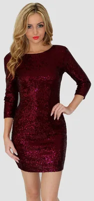 Wine red Сексуальное платье с блестками золотистого волшебного зеленого цвета, S-3XL размера плюс, мини обтягивающие платья, летнее платье-карандаш с открытой спиной и v-образным вырезом, Vestidos LR32 - Цвет: Wine red
