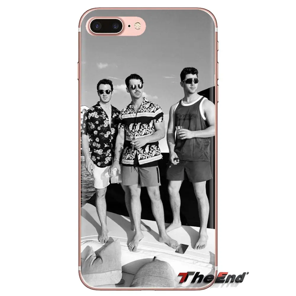 Прозрачные мягкие чехлы для Xiaomi Redmi 4A S2 Note 3 3S 4 4X 5 Plus 6 7 6A Pro Pocophone F1 Nick Joe Kevin Jonas Brothers |
