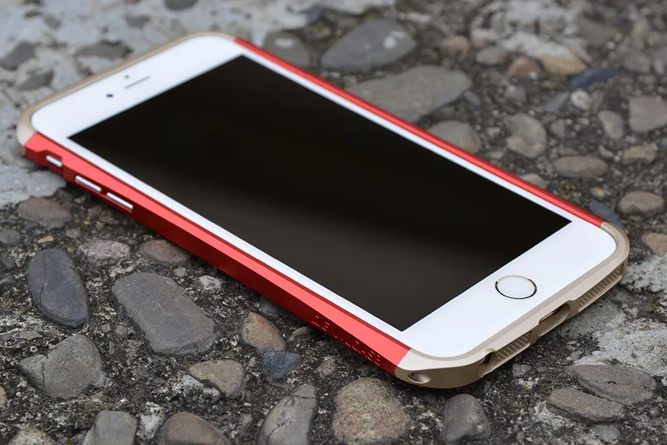 DEVILCASE для iPhone 7 7 Plus тип X бампер рамка Антидетонационная алюминиевая отливка+ пластиковая гибридная цветная конструкция