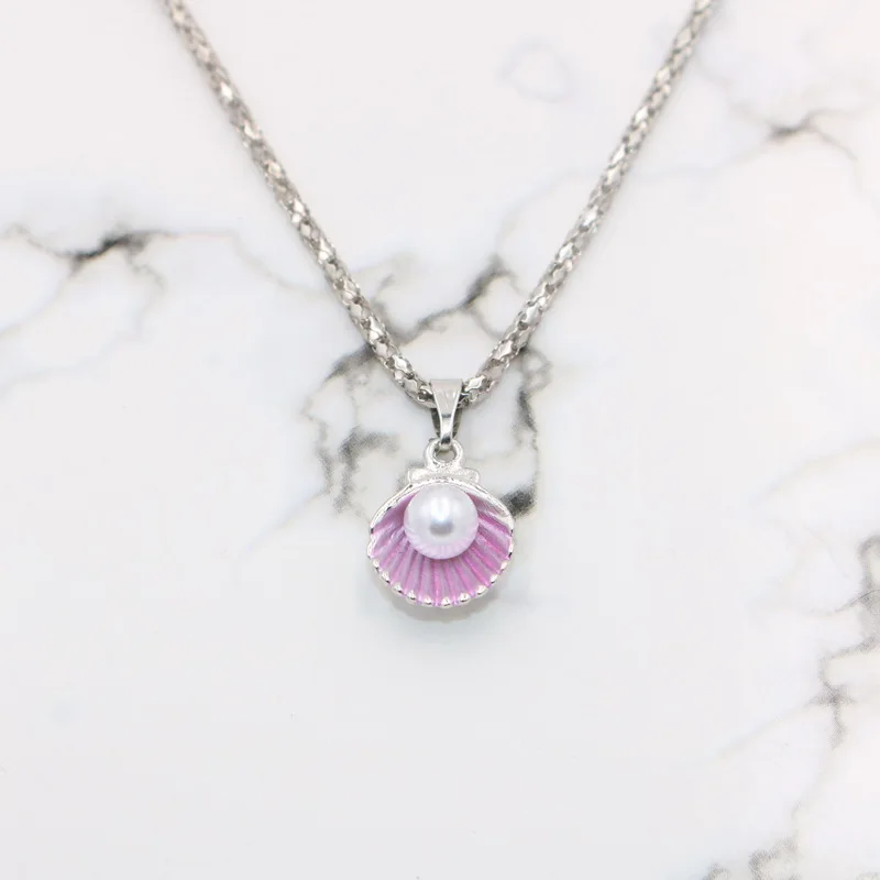 Women Necklace Zinc Alloy Shell Clavicle Chain Pendant for Party Wedding CX17 | Украшения и аксессуары