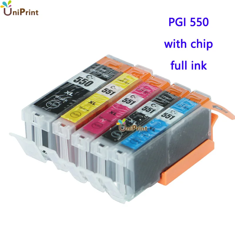 Совместимый чернильный картридж для MG5450 MG6350 mx725 MX925 IP7250 MG6450 MG5650 MG5550 IX6850 Европы до 5