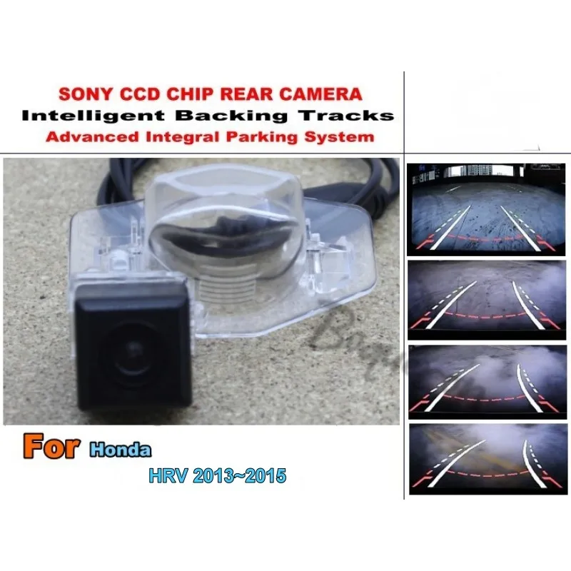 Автомобильная интеллектуальная парковочная камера/для Honda HR V HRV 2013 ~ 2016 HD камера
