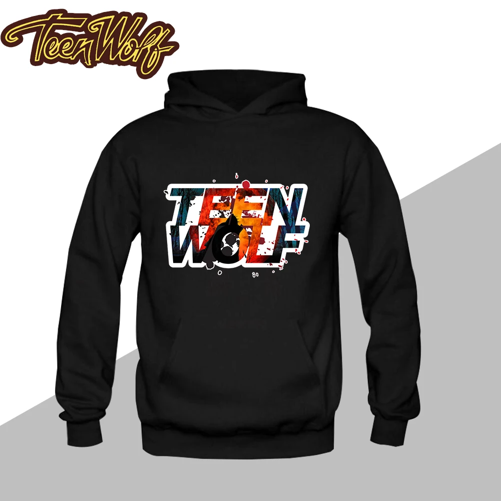 Giancomics подростковый пуловер с изображением волка Crewnecks Толстовка капюшоном