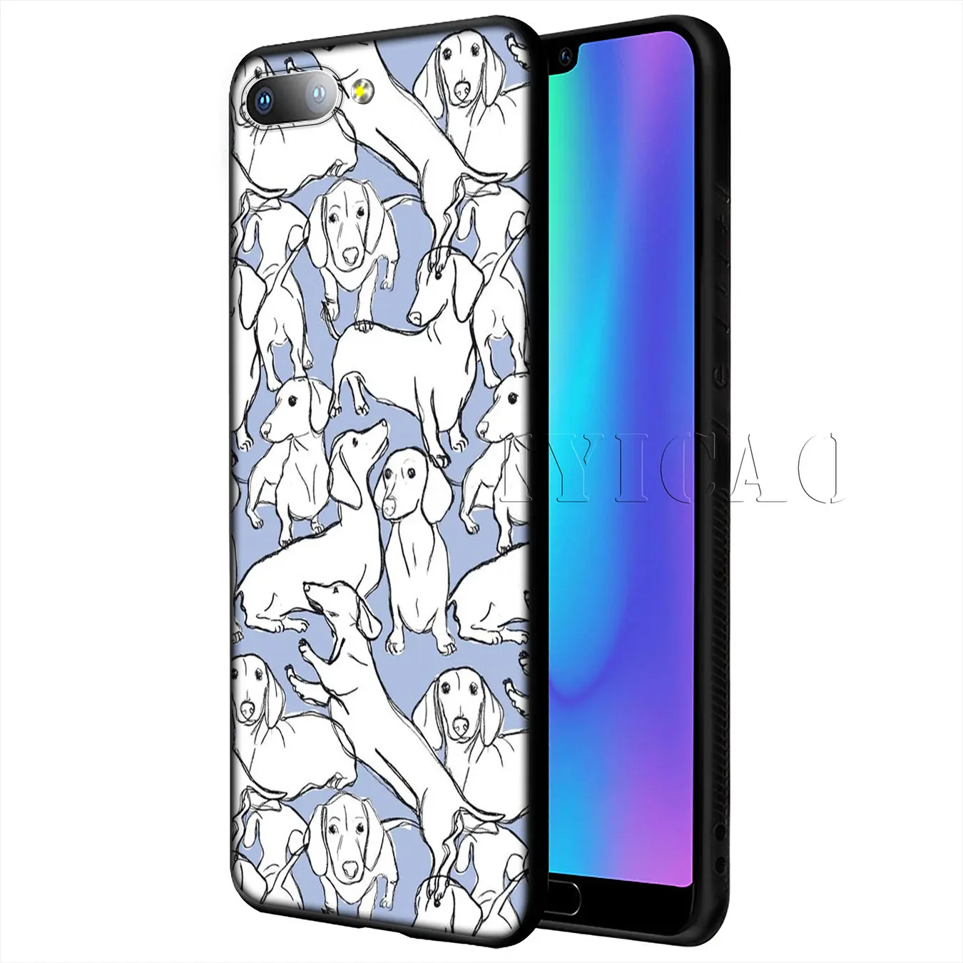 Мягкий силиконовый чехол для Huawei Y9 Y7 Y6 Prime 2019 Honor 20 8C 8X 8 9 9X 10 Lite 7C 7X 7A Pro |