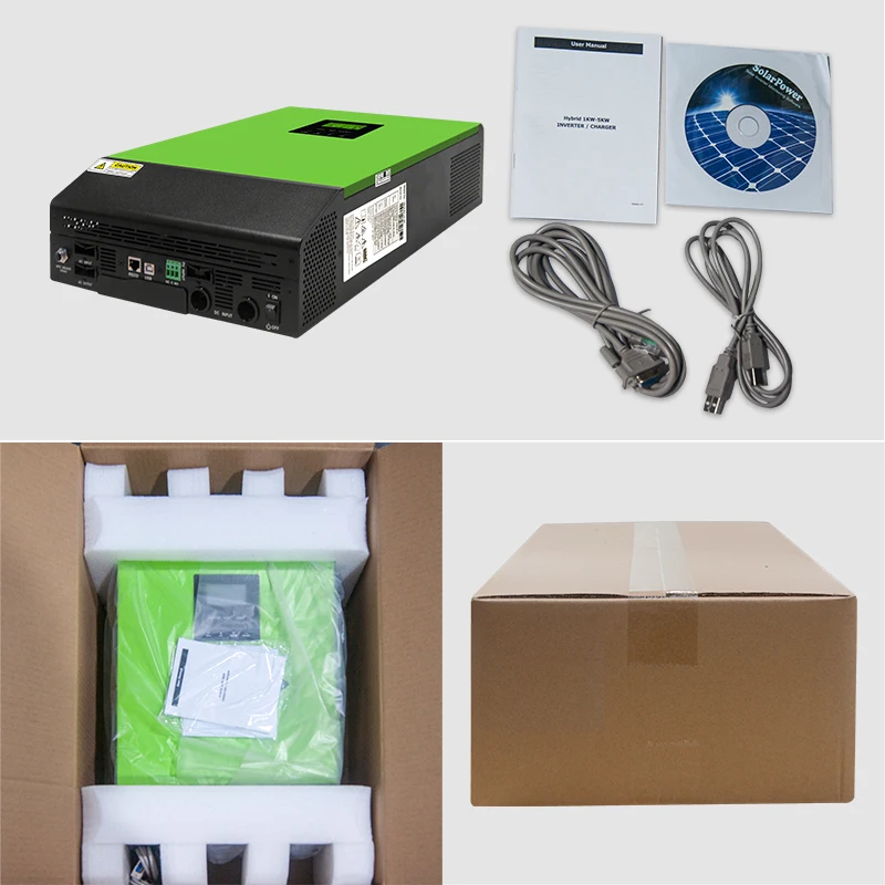 110V солнечный сетевой инвертор 6KVA 24V включения и выключения 4000 Вт Инвертор с