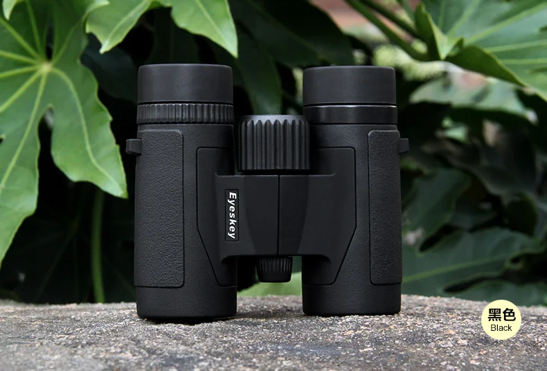 Black Eyeskey HD 8x32 многоцветный мощный бинокль с призмой Bak4 Телескоп профессиональный спорт на открытом воздухе Кемпинг Охота оптический - Цвет: Black