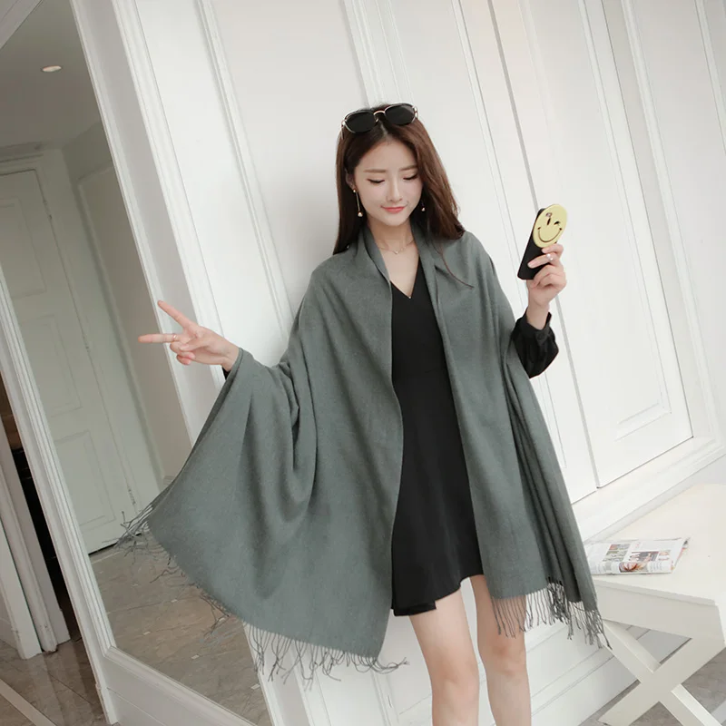 Бренд YILIAN кашемировый шарф для женщин не град потери Одежда высшего качества