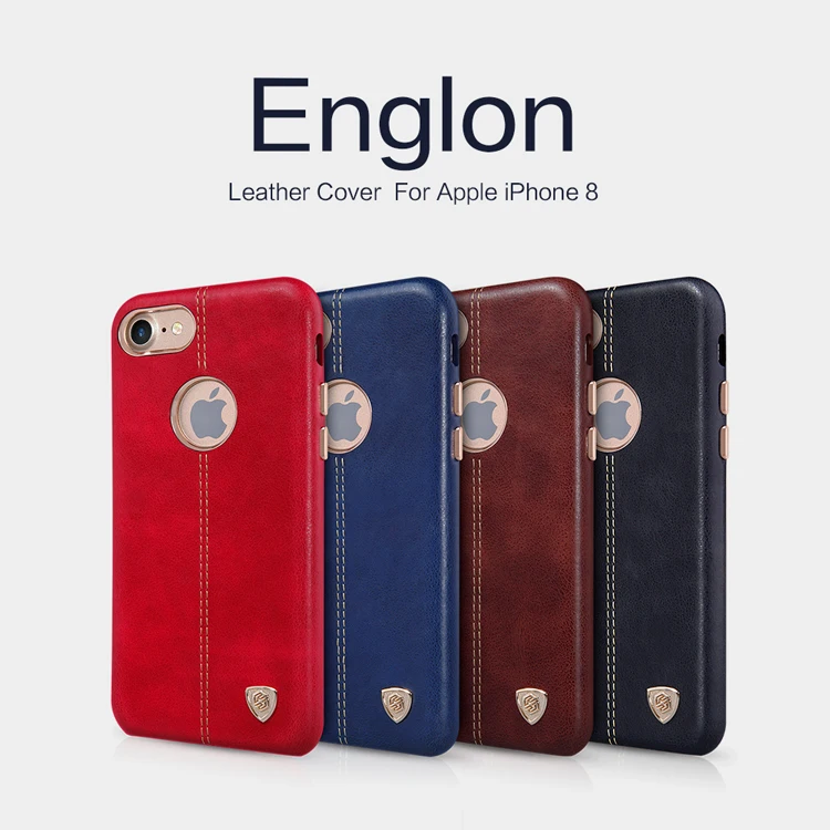 Для apple iphone 8 Plus Чехол Оригинальный Nillkin Englon lether Телефон чехол для бампер - купить