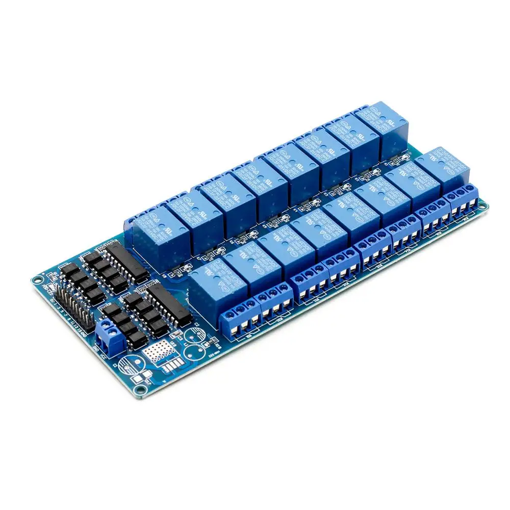 5 в 16 канальный релейный модуль для arduino ARM PIC AVR DSP электронная релейная пластина