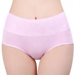4 pink 4 шт., Ropa Interior Femenina, Женские Модальные трусы, Трусики с высокой талией, нижнее белье большого размера, дамское нижнее белье - Цвет: 4 pink