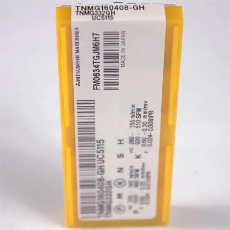 TNMG160408 GH UC5115 10 шт./лот оригинальные высококачественные токарные инструменты