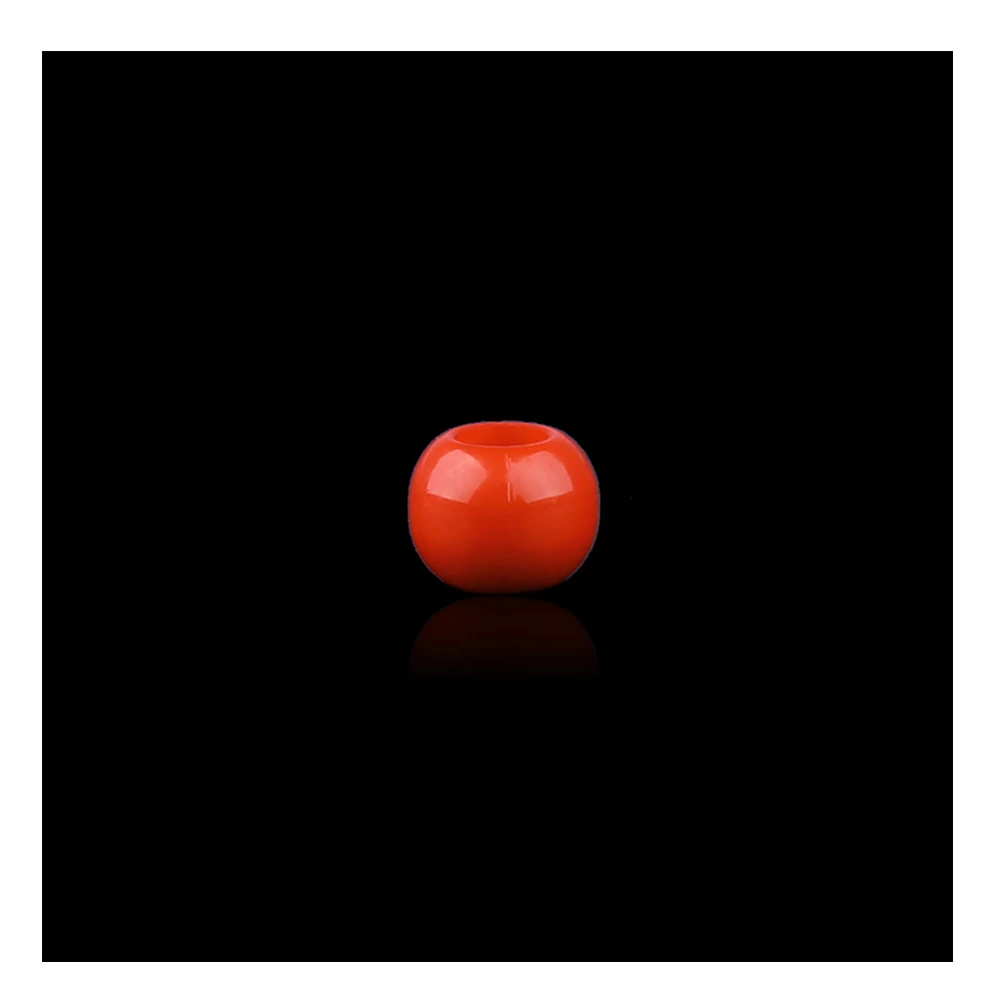 80 шт./лот многоцветные акриловые Круглые бусины с большим отверстием аксессуары