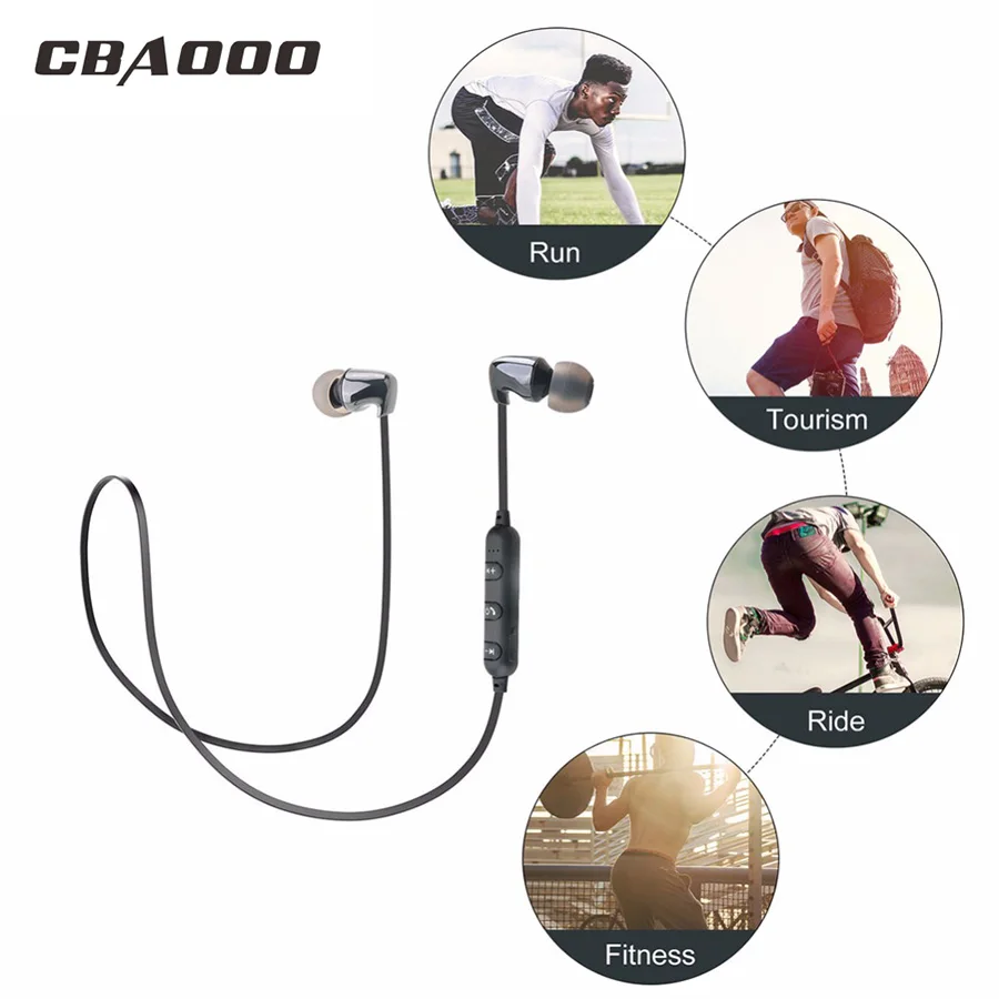 CBAOOO TC01S беспроводные Bluetooth наушники спортивный керамический наушник бас-вкладыши
