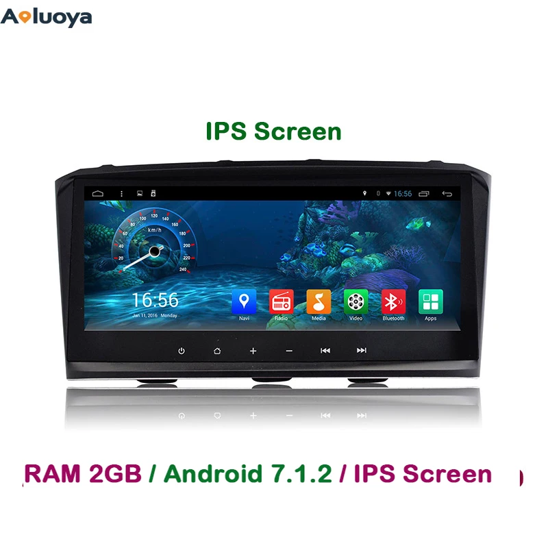 Aoluoya ips Экран 2 ГБ Оперативная память Android 7 1 автомобиль DVD gps навигации для Toyota Avensis