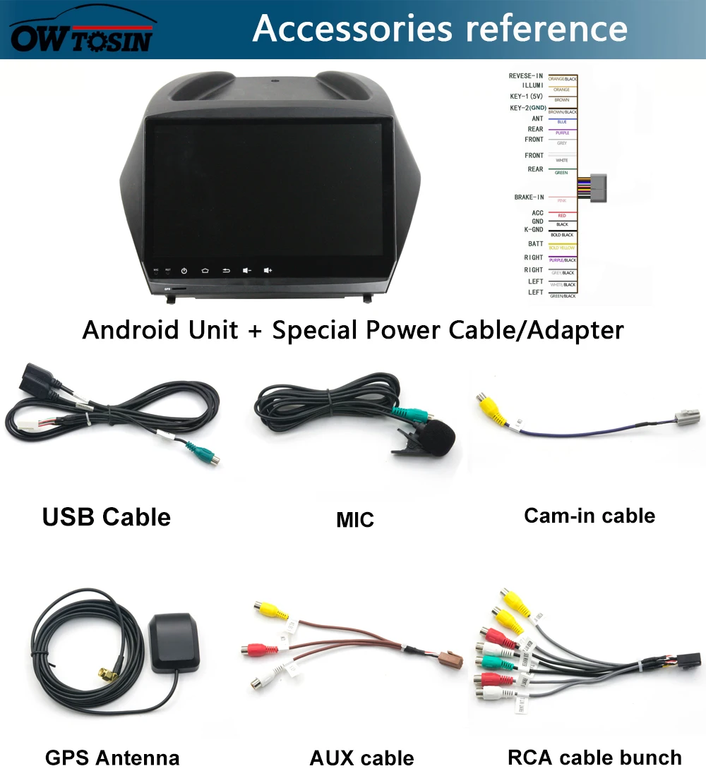 " ips 8 ядерный 4 Гб+ 64 ГБ Android 9,0 автомобильный DVD мультимедиа для hyundai Tucson IX35 Tucson 2 2010- радио gps DSP CarPlay Parrot BT