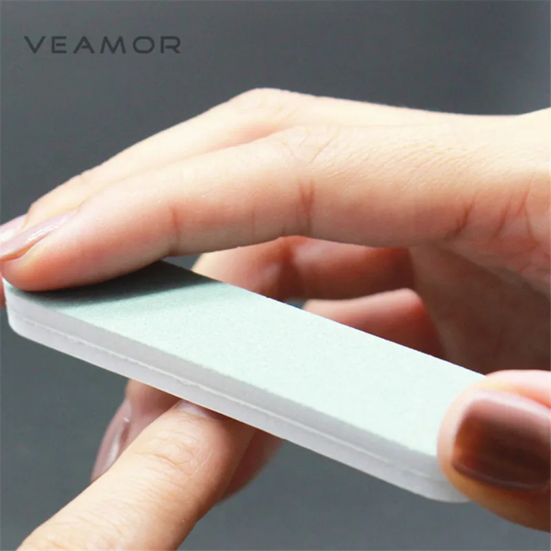 10PCS/LOT 2 Sides Smaill Nail File Buffer Functions Polish Strip Sponge Art Tools Set Easy To Take | Красота и здоровье