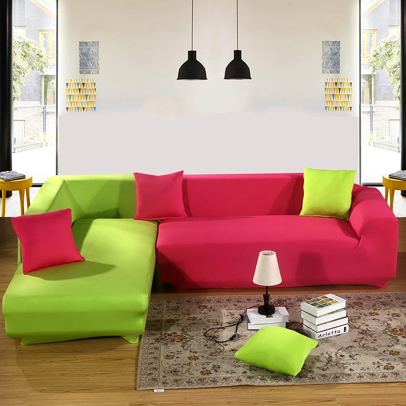 WLIARLEO Европейский чехол для дивана красные чехлы эластичная ткань антиклеветовый