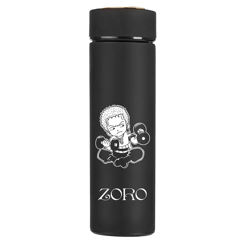 Одна штука, термосы из нержавеющей стали, крутые термосы Luffy ZORO, термосы, чашка для путешествий, портативная посуда для напитков, Термокружка