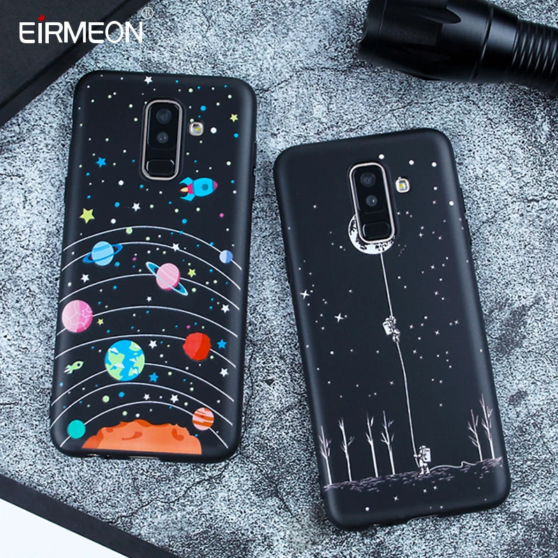 Чехол с узором EIRMEON для Samsung Galaxy A5 A3 A7 J7 J5 2017 S9 S8 A8 A6 Plus 2018 S7 Edge мягкий TPU чехол пар |