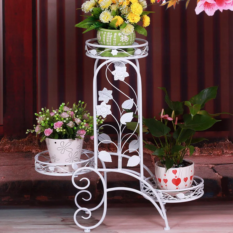 Плантен Rek Decoracion наружная поддержка Dekarosyon Плант наружный Декор Цветочная Полка