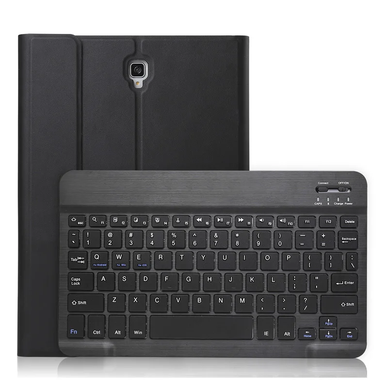 Case For Samsung Galaxy Tab S4 2018 10.5 inch SM T830 T835 Detachable WiFi Bluetooth Keyboard Leather Cover Funda+Pen Holder | Компьютеры