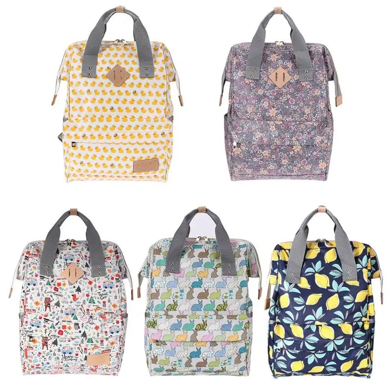 

Portable Maternity Diaper Bags Multi-functional Mummy Nursing Bag Large Capacity Mother Diaper Bags Waterproof Travel Backpack