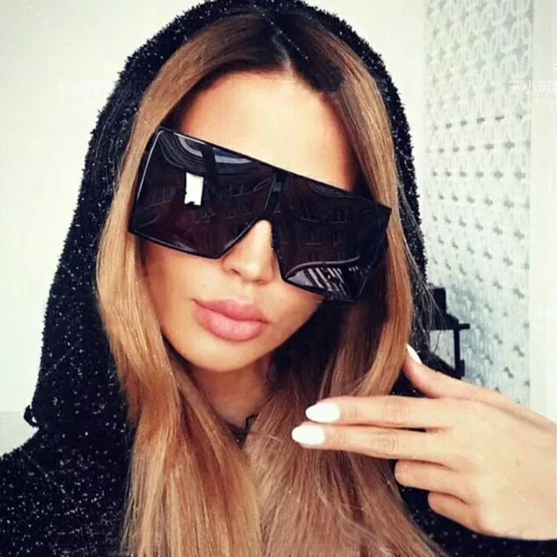 GRFISIA черный коричневый квадратная Большая рама женские крупные солнцезащитные