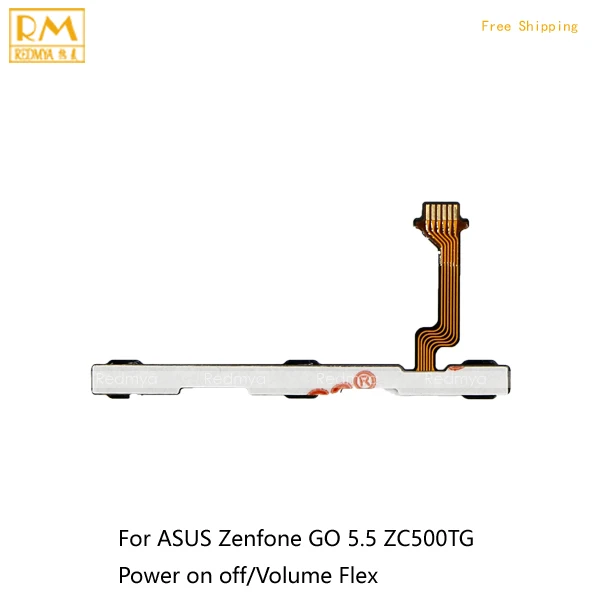 10/шт для Asus Zenfone Go 4.5 ZC451GB 5.0 ZC500TG Мощность на кнопку выключения Swtich Сторона Кнопка