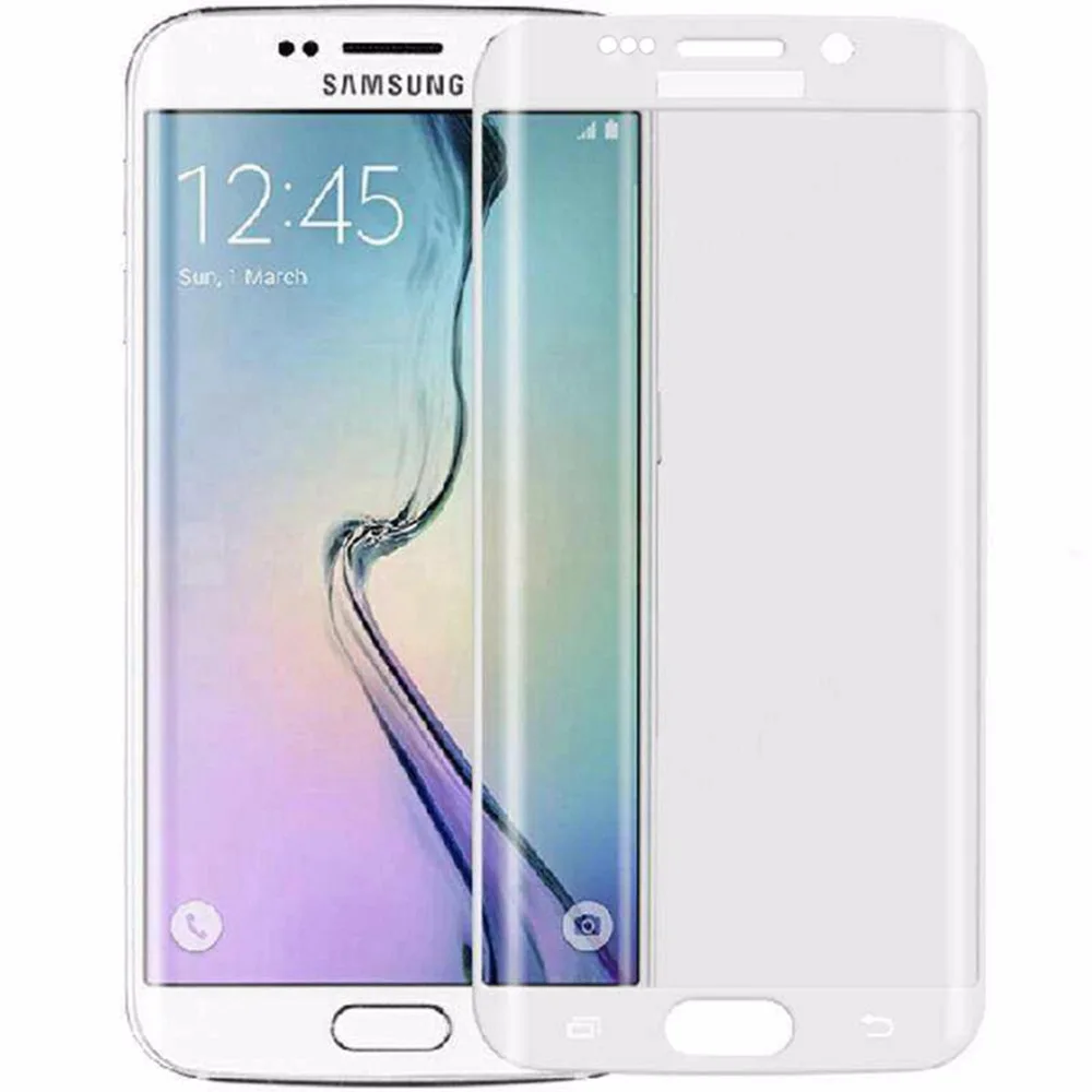 9H 3D ультра тонкое закаленное стекло для Samsung Galaxy S7 Edge G9350 5 Дюймов Полное покрытие