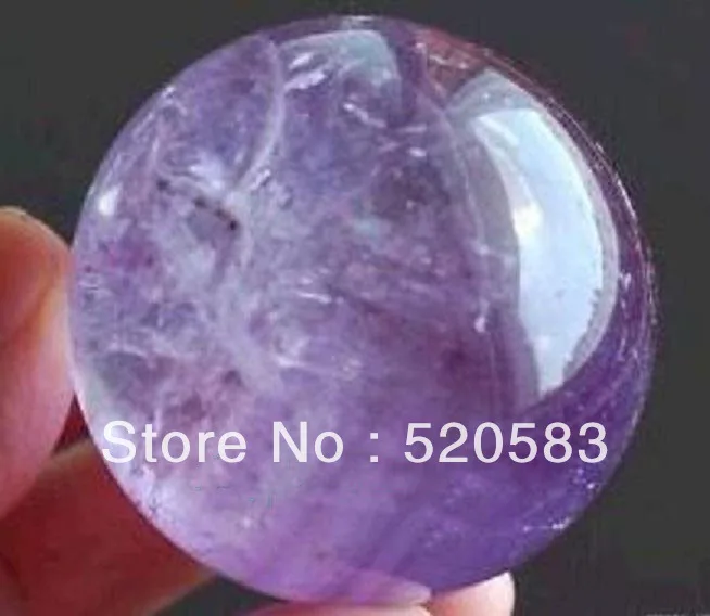 

Бесплатная доставка, сферический шар из коллекционного аметистового кварца, размер: 40 мм