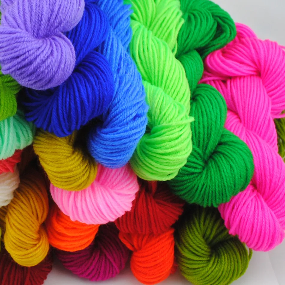 Высококачественная акриловая пряжа с низкой усадкой ручные фонарики для куклы