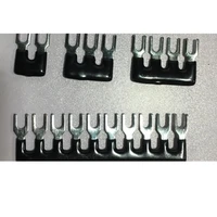 100pcs short circuit insulated terminal strip 2p3p4p6p10p12p 7 5mm7 62mm8 5mm9mm pitch wiring chip connecting bar