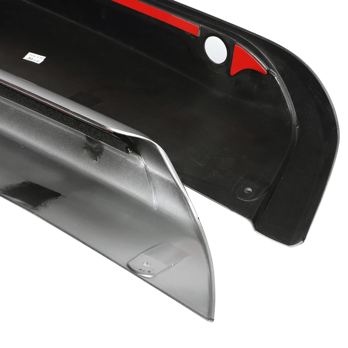 2X ABS Car Front Rear Bumper Skid Protector Guard Plate Decoration for Nissan Qashqai Dualis J11