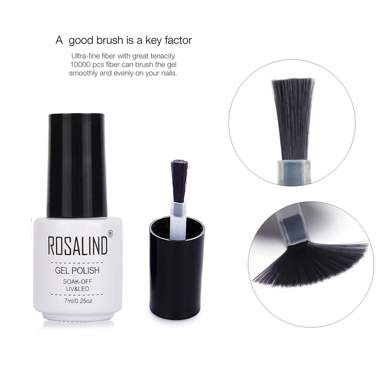 Rosalind сексуальный долговечный Светодиодный УФ-Гель-лак для ногтей 7 мл | Красота и