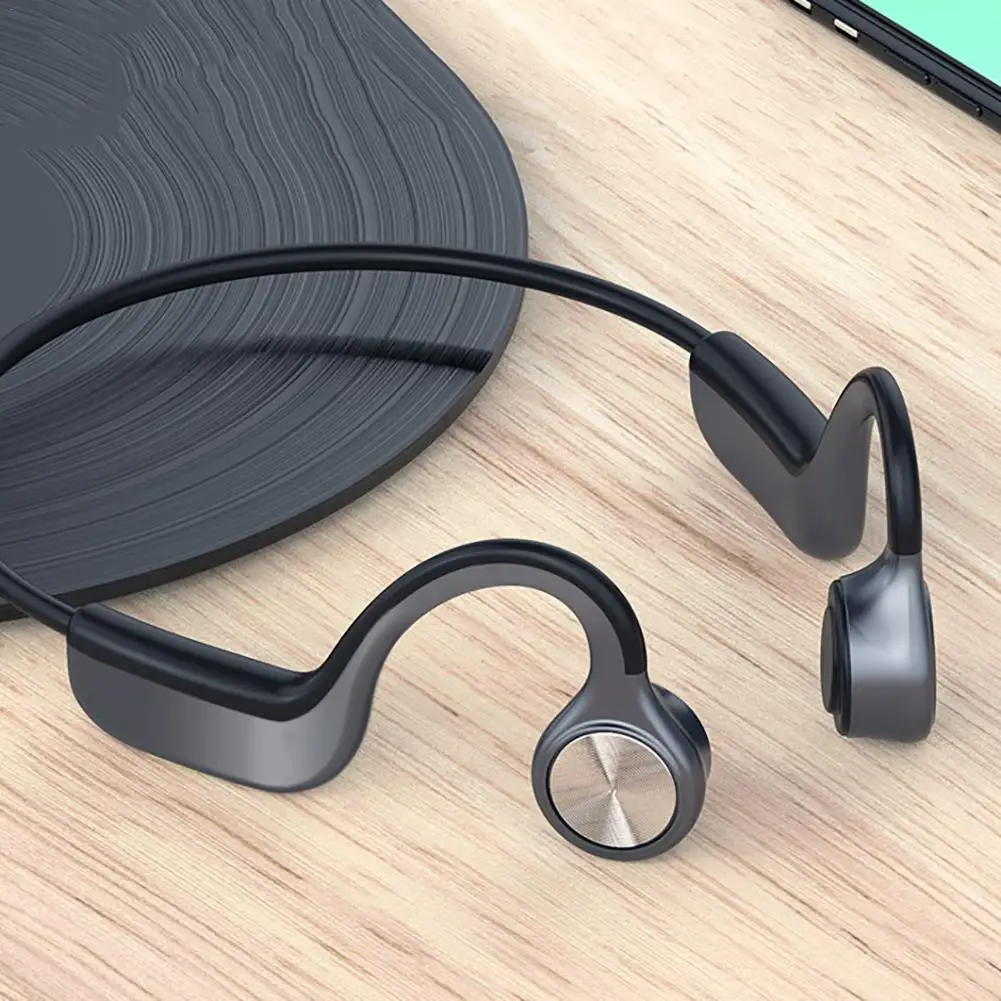 

E9 Wireless Bone Conduction Headphones Bluetooth 5.0 Stereo Earbuds Bone Conduction Earphone Waterproof Sports Bluetooth Headset