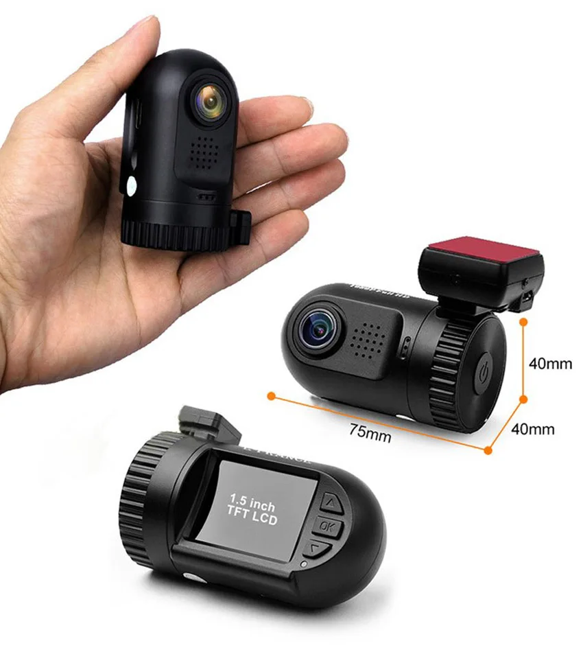 Conkim Dash camera 1080P Full HD Автомобильный видеорегистратор Цифровой Pro конденсатор Mini 0801S