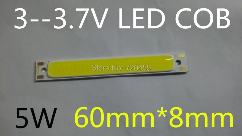 Светодиодный модуль cob 3 Вт в беспламенная пластина яркий светодиодный