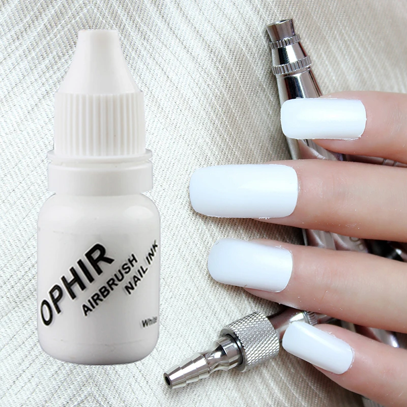 OPHIR PRO 12 цветов Airbrush краски для ногтей 10 мл/бутылка акриловых красок чернила
