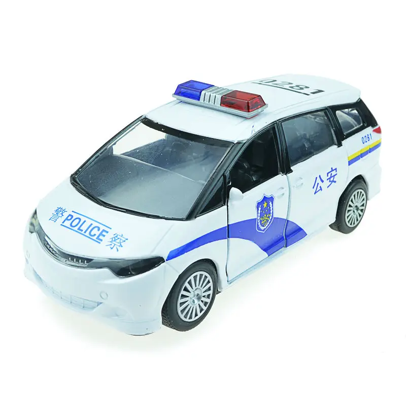 Сплав acousto optic pull back 110 полицейская скорая помощь модель воина 120 Автомобиль шесть