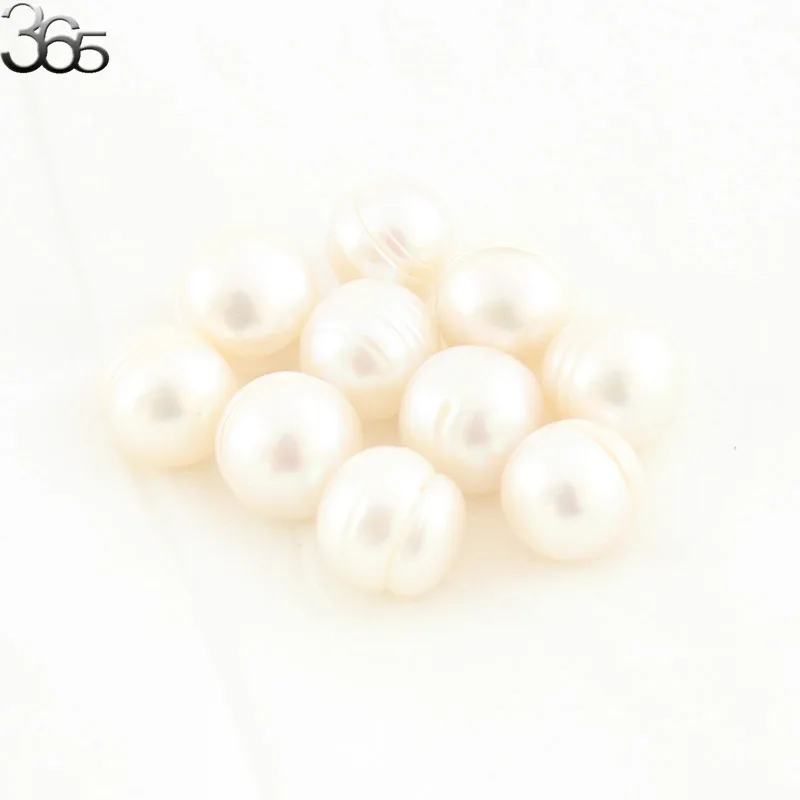 Бесплатная доставка 10 шт. без отверстие естественный пресноводный круглый