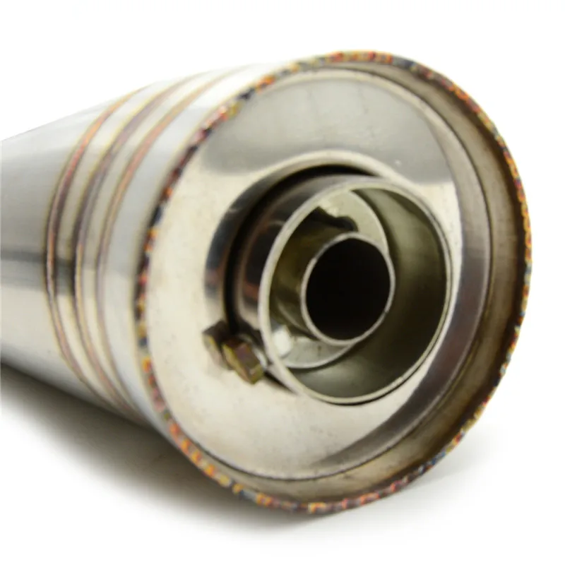 Универсальные выхлопные трубы 36 51 мм для мотоциклов из углеродного волокна Honda